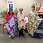 Church groups, like these ladies from the Simi Valley LDS Church, send us thousands of items each year 